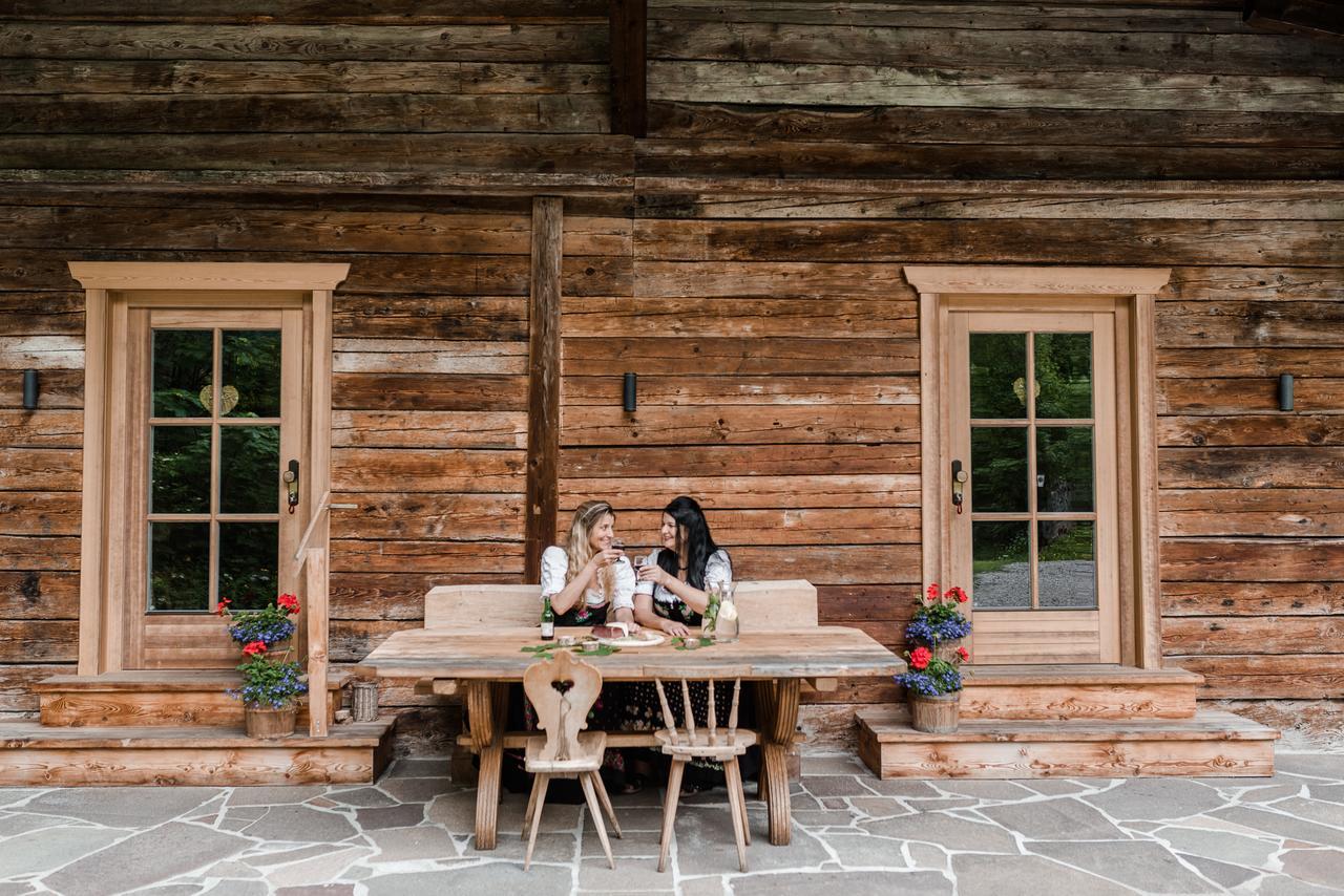 Das Naturhotel Die Eng Хинтеррисс Экстерьер фото